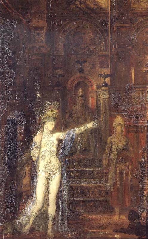 Gustave Moreau Salome Dancing oil painting image